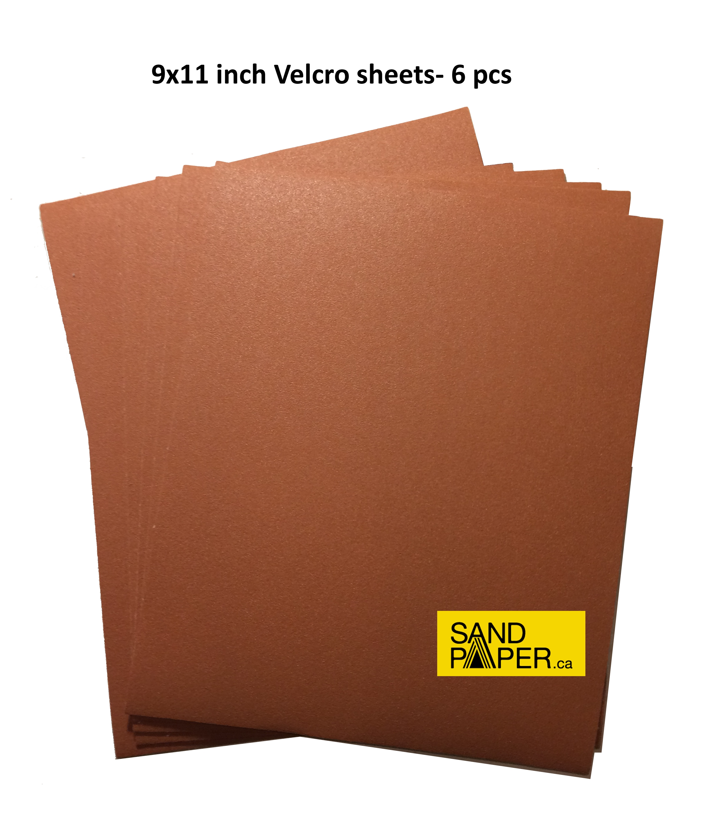 Velcro Sanding Sheets 9" x 11" BULK 50 pcs Sandpaper.ca, Premium