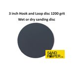 3 inch Hook and Loop Wet/Dry Sanding Discs