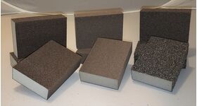 4 SIDED 2 GRIT SANDING BLOCK