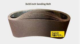 3x18 inch Sanding Belts