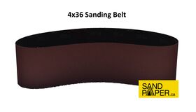 4x36 inch Sanding Belts