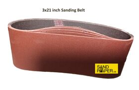 3x21 inch Sanding Belts
