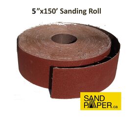 5 inch x 150 FT Drum Sanding Roll