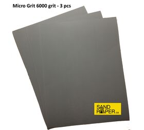 6000 Grit Micro Sanding Sheets