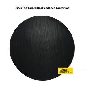 8 inch Hook and Loop PSA Conversion Disc