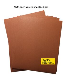 9x11 inch Hook and Loop Sanding Sheets BULK