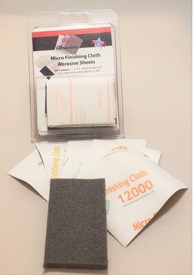 Micro Finishing Cloth Abrasive sheets