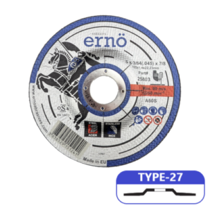 Cut off Wheel 5x.045x7/8 TYPE-27 STEEL/STAINLESS