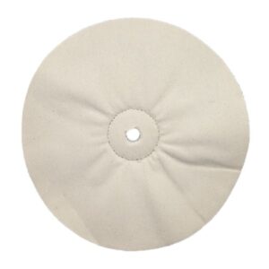 Cotton Buff 8" Diameter Loose Sew 1/2" Arbour